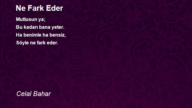 Celal Bahar