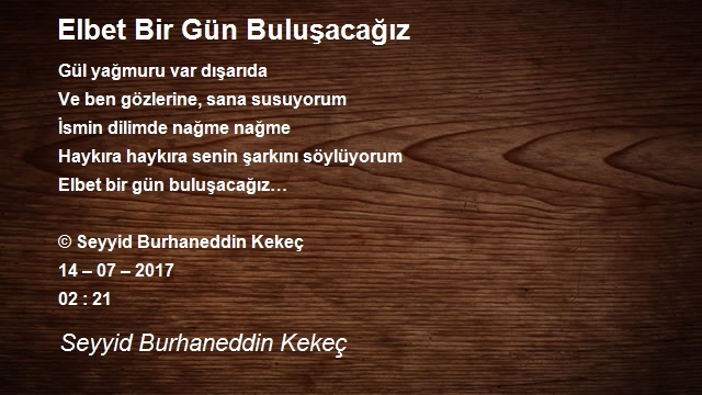 Seyit Burhaneddin Kekeç