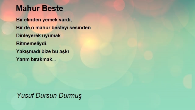 Yusuf Dursun Durmuş