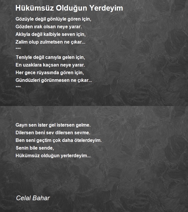 Celal Bahar