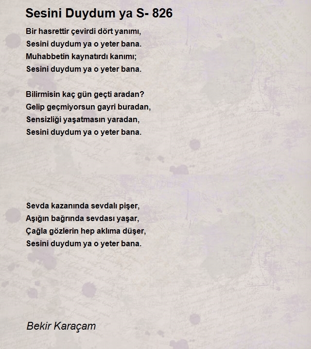 Bekir Karaçam