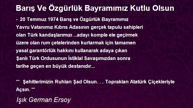 Işık German Ersoy 