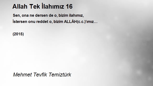 Mehmet Tevfik Temiztürk