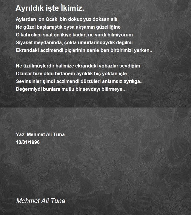 Mehmet Ali Tuna