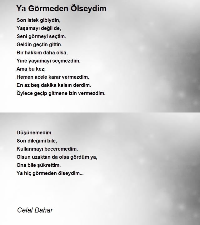 Celal Bahar