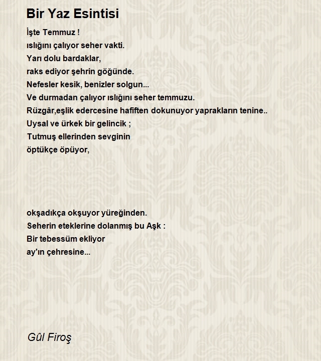 Gûl Firoş