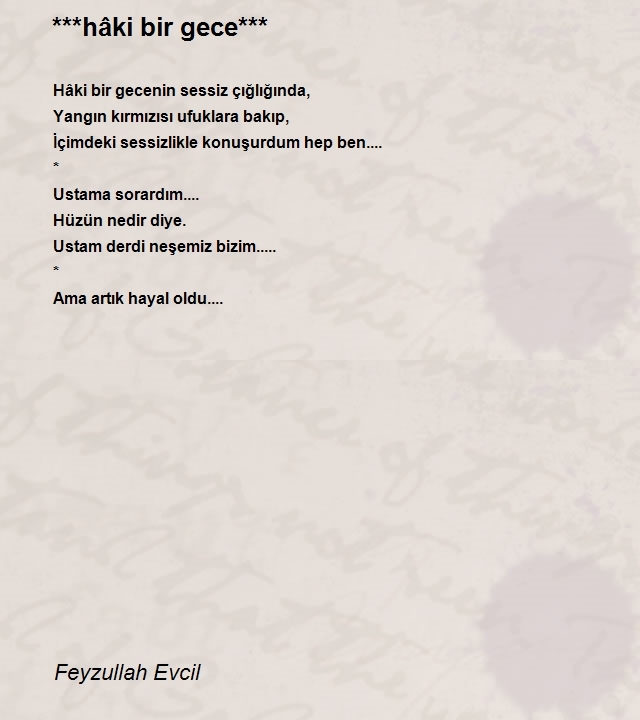 Feyzullah Evcil