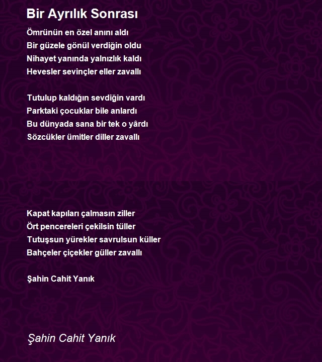 Şahin Cahit Yanık