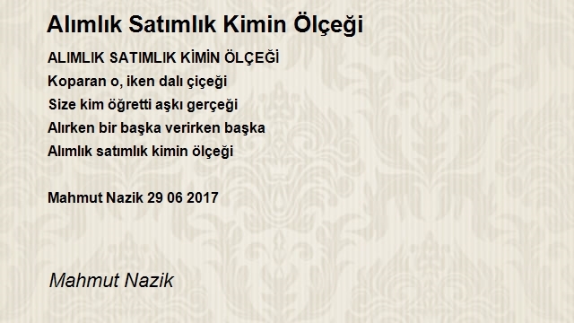 Mahmut Nazik