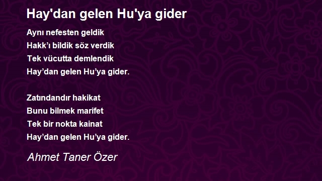 Ahmet Taner Özer