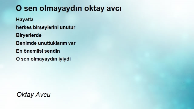 Oktay Avcu