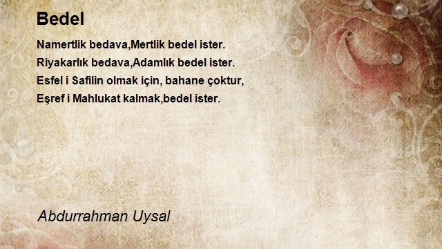 Abdurrahman Uysal