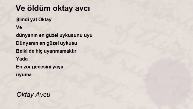 Oktay Avcu