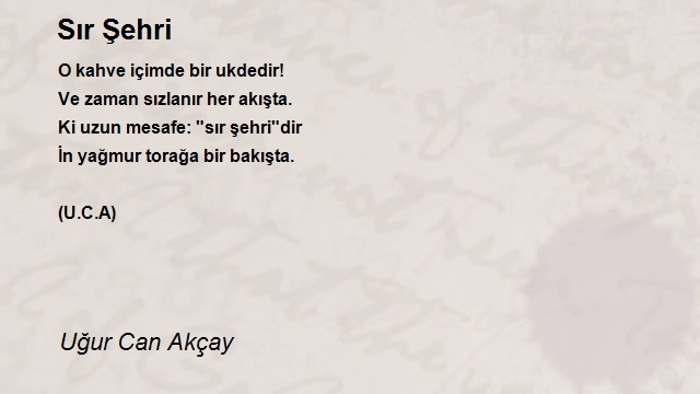 Uğur Can Akçay