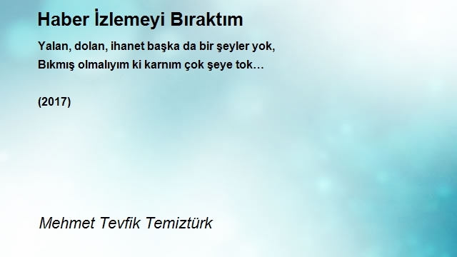 Mehmet Tevfik Temiztürk