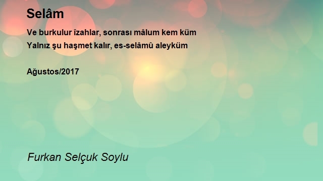 Furkan Selçuk Soylu