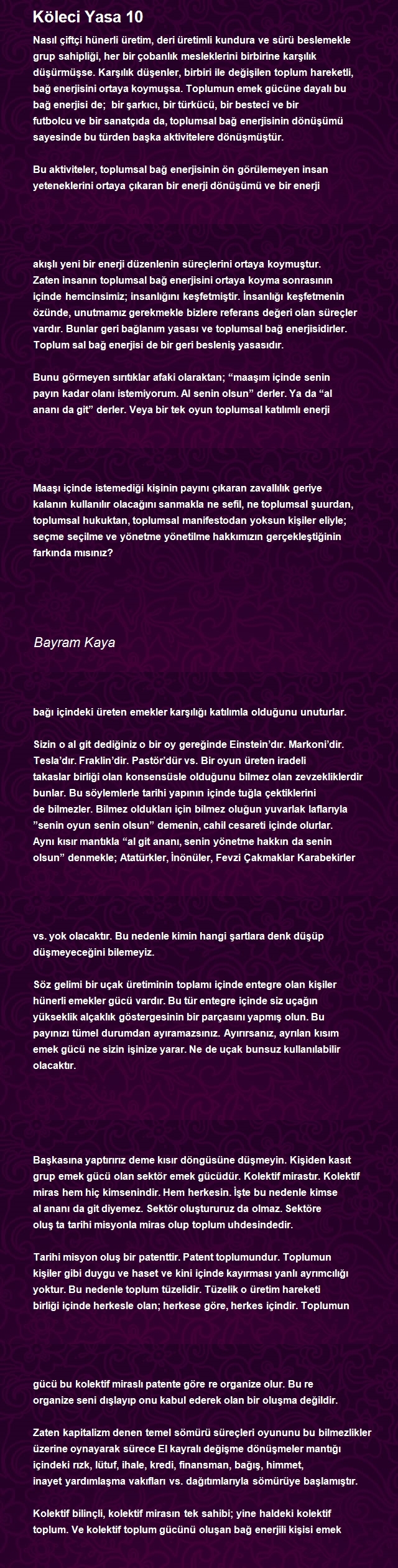 Bayram Kaya