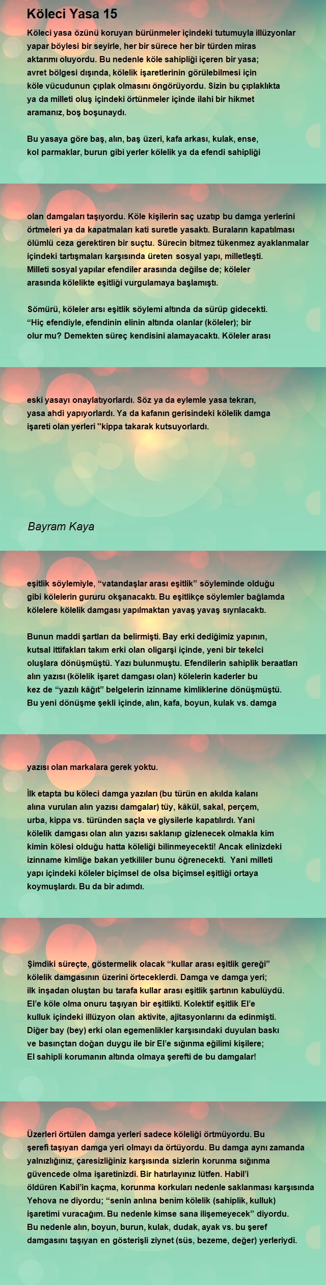 Bayram Kaya