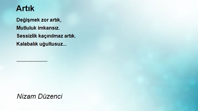 Nizam Düzenci