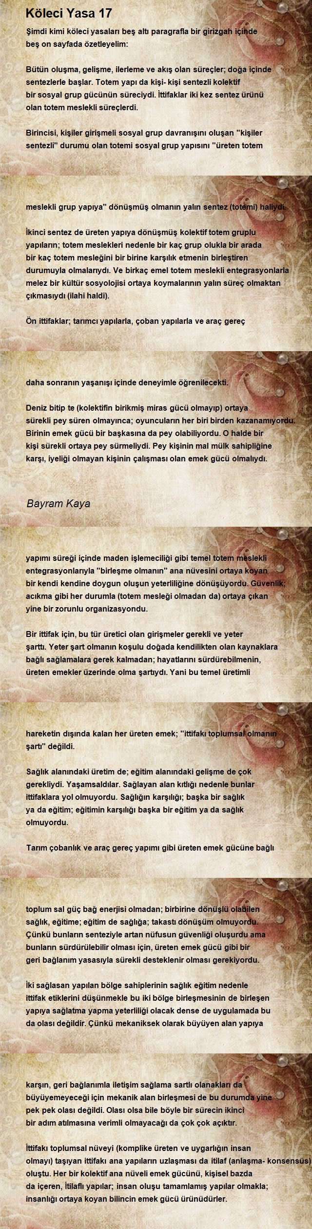 Bayram Kaya