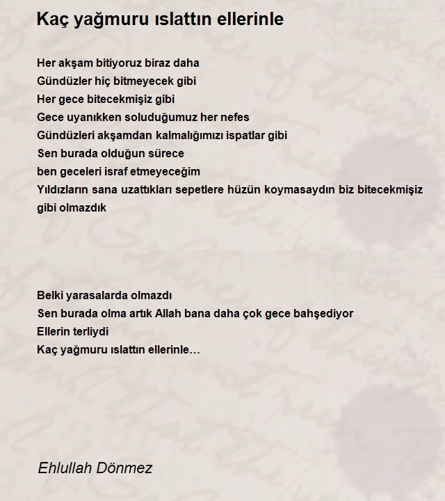 Ehlullah Dönmez