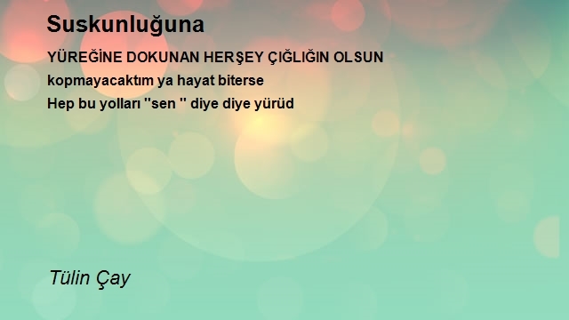 Tülin Çay