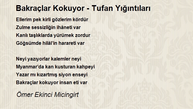 Ömer Ekinci Micingirt