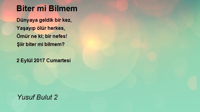 Yusuf Bulut 2