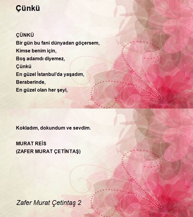 Zafer Murat Çetintaş 2