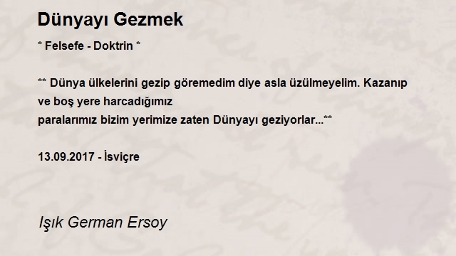 Işık German Ersoy 