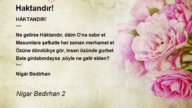 Nigar Bedirhan 2