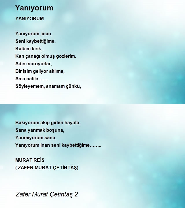 Zafer Murat Çetintaş 2