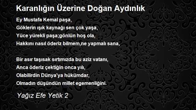 Yağız Efe Yetik 2