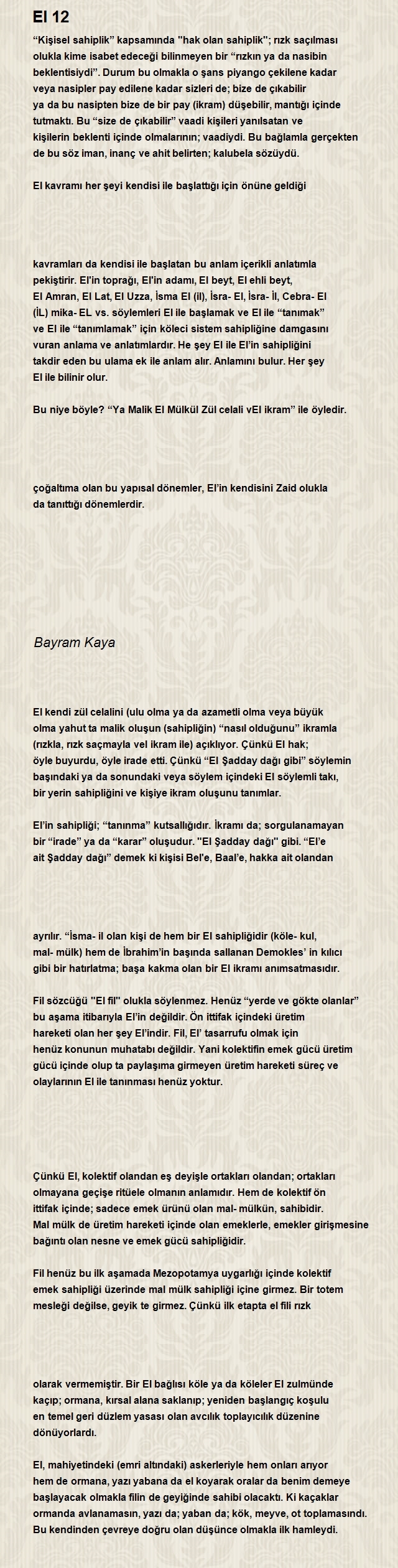 Bayram Kaya