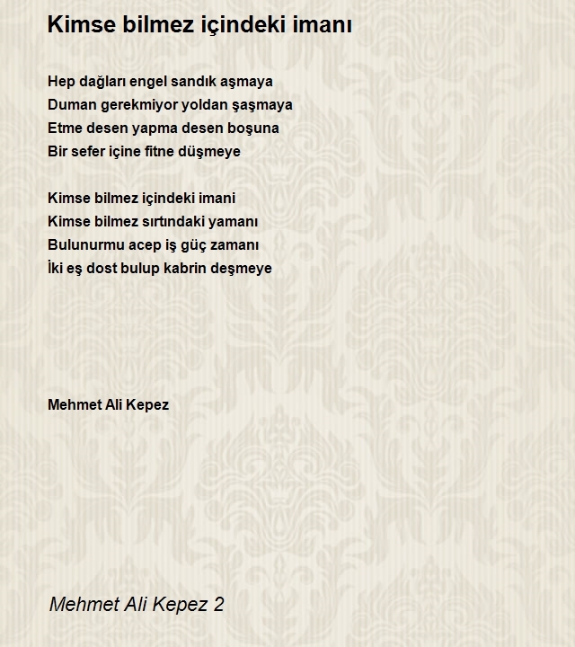 Mehmet Ali Kepez 2