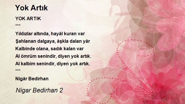 Nigar Bedirhan 2