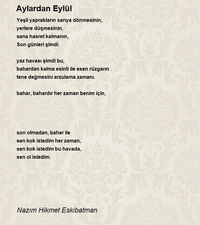 Nazım Hikmet Eskibatman