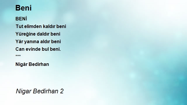 Nigar Bedirhan 2