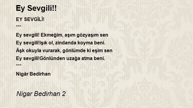 Nigar Bedirhan 2