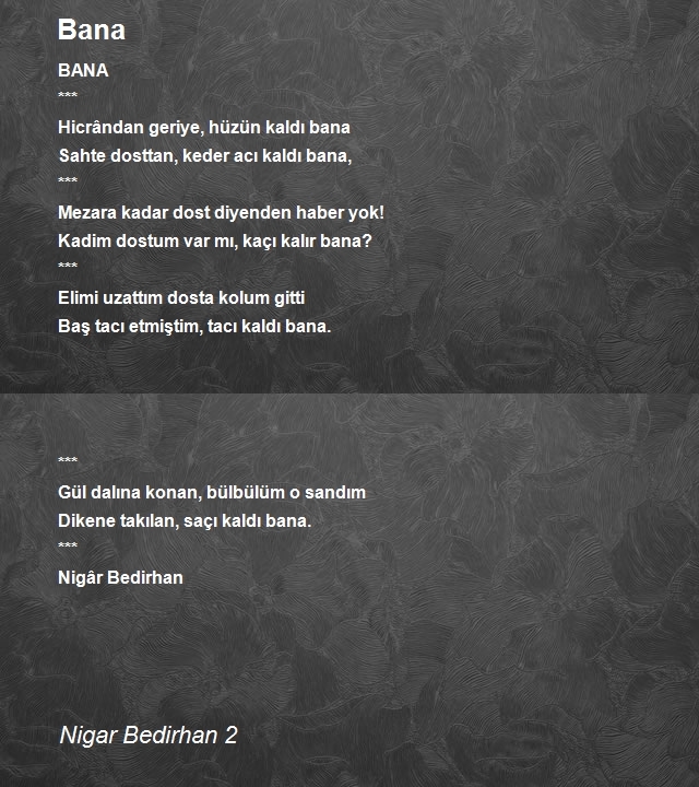 Nigar Bedirhan 2