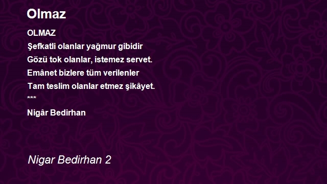 Nigar Bedirhan 2