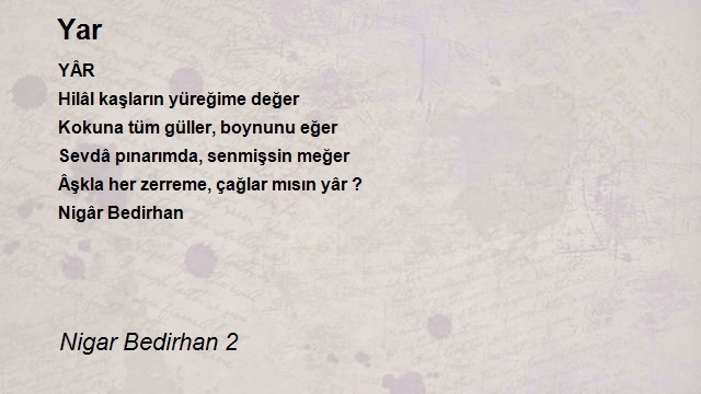 Nigar Bedirhan 2