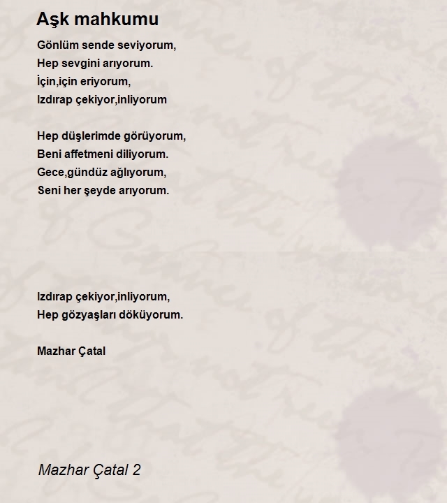 Mazhar Çatal 2