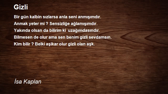 İsa Kaplan