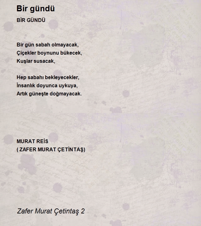 Zafer Murat Çetintaş 2