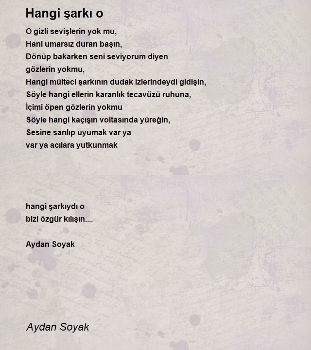 Aydan Soyak