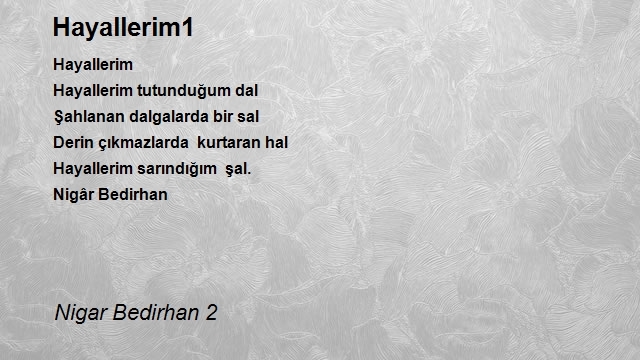 Nigar Bedirhan 2