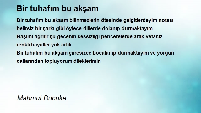 Mahmut Bucuka