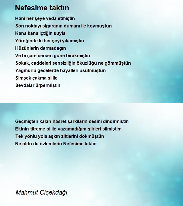 Mahmut Çiçekdağı