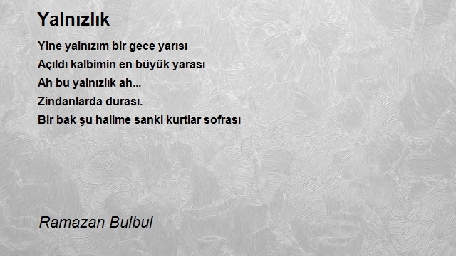 Ramazan Bulbul